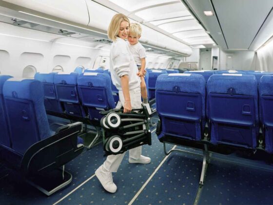 Cestování s kočárky do letadla