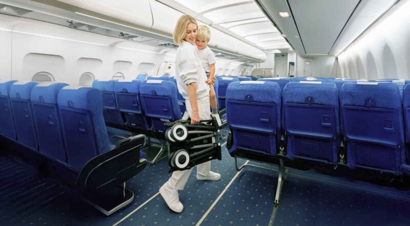 Cestování s kočárky do letadla