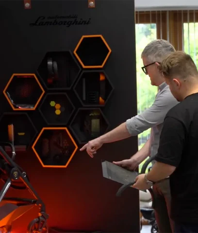 Silver Cross Reef Al Arancio x Automobili Lamborghini