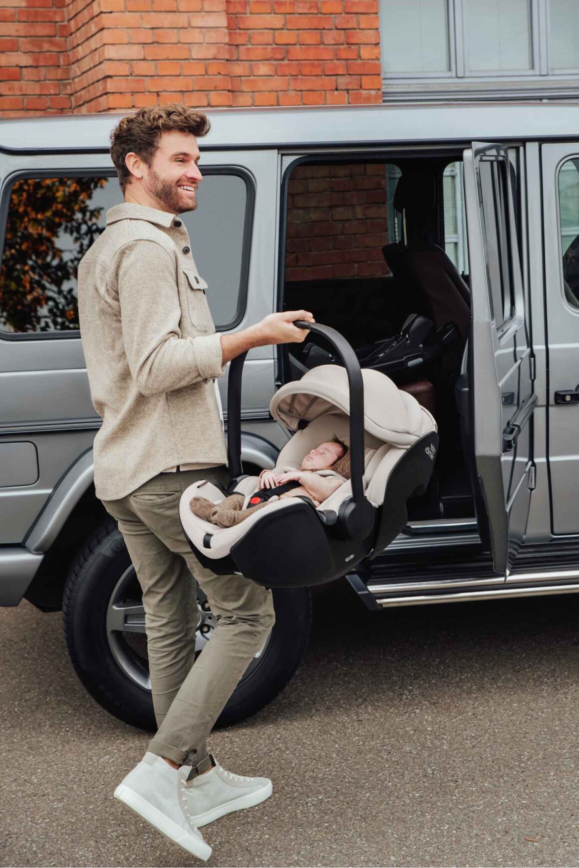autosedačka Britax Römer Baby Safe Pro a snadné přenášení
